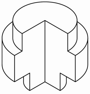 段差のある円柱を切る18