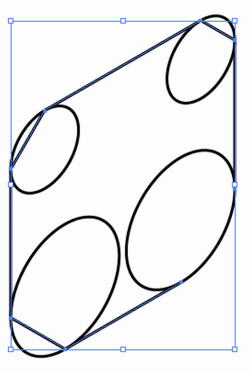 段差のある穴13