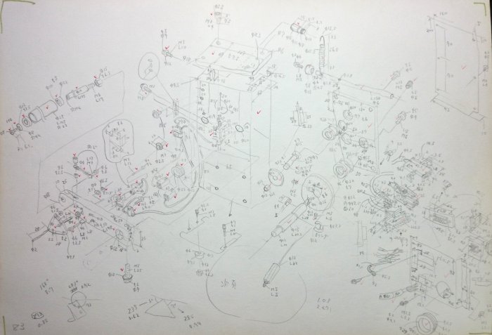 テクニカルイラスト・スケッチ