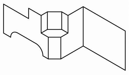 アイソメ図（立体図）でいろいろ詰め込んだ形状14