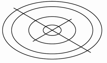 テクニカルイラストで扇形を描く05