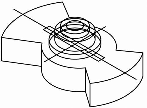 テクニカルイラストで扇形を描く13