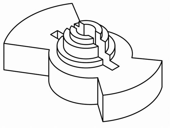 テクニカルイラストで扇形を描く18