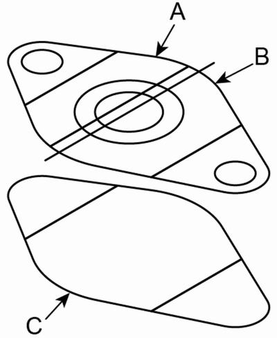 段差のある部品17