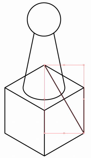 テクニカルイラストで球を描いてみよう16