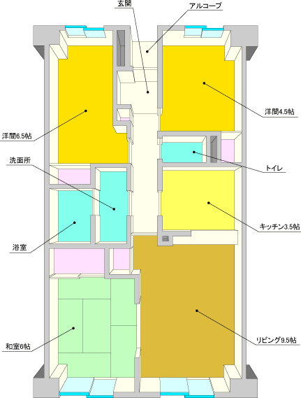 透視投影図・パースペクティブ
