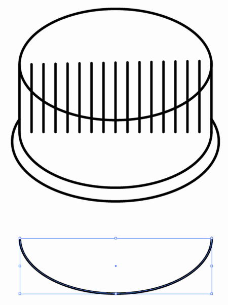 Adobe Illustratorのブレンドの使い方4